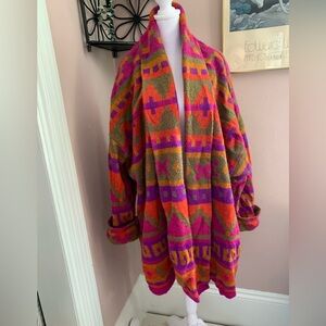 Addition Elle Vintage Southwestern Coastal Cowgirl 3X plus size Cardigan